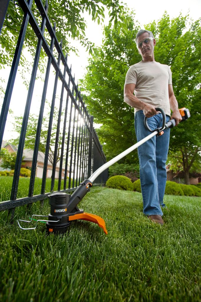 WORX WG190 Lithium Cordless Grass Trimmer and Edger, 48